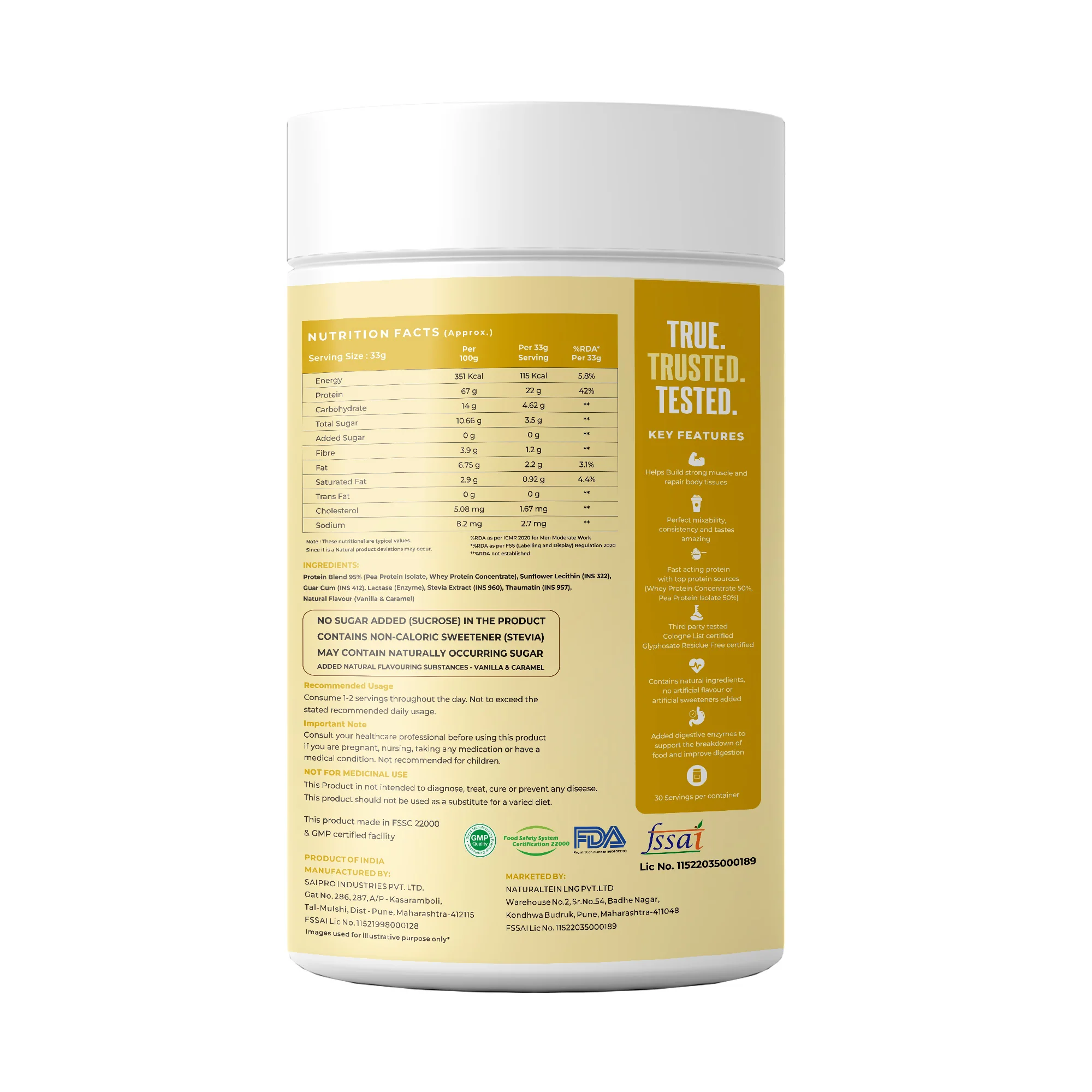 The Good Prot – Chocolate | Chocolate Caramel | Vanilla Caramel (1 kg, 2 kg) - Image 9